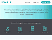 Tablet Screenshot of livable.com